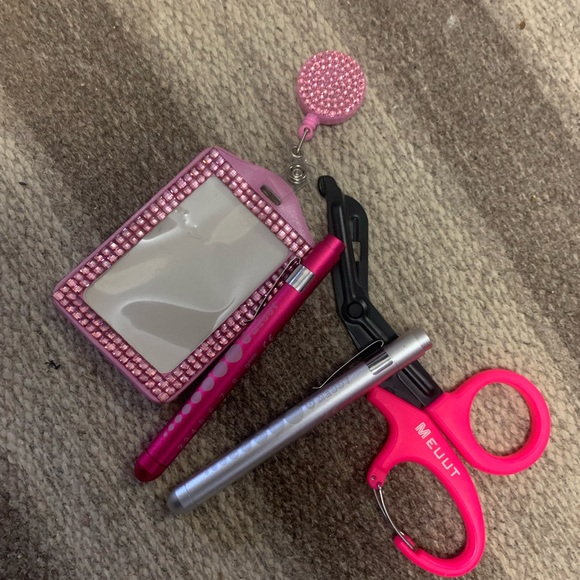 Bundle of Greys Anatomy Active and Cherokee infinity scrubs and supplies - Picture 4 of 5